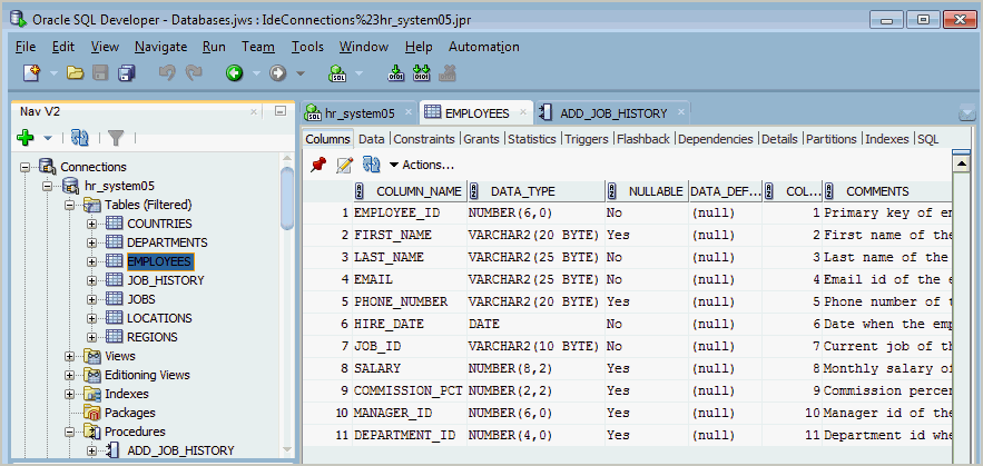 how to execute sybase stored procedure in sql developer